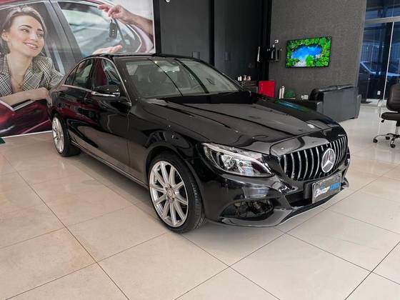 MERCEDES-BENZ C 180 1.6 CGI 16V TURBO GASOLINA 4P AUTOMÁTICO MERCEDES-BENZ C 180 1.6 CGI 16V TURBO GASOLINA 4P AUTOMÁTICO
